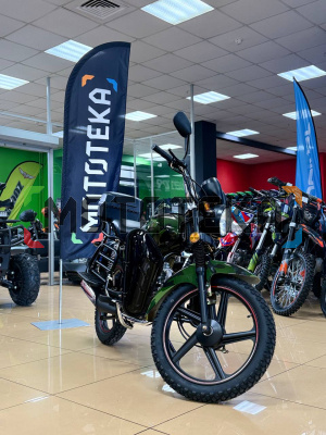 Мопед Мотомир RAID 49.9 (110) (кофр в комплекте. дуги с карманами) камуфляж